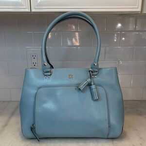 Kate Spade Bag Purse Handbag Leather Pocketbook Tassel Tote Satchel Shoulder Bag